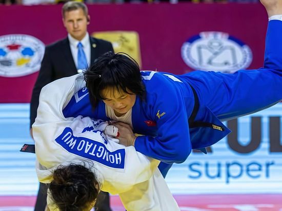 Chinese athletes earn five medals on third day at Asian Judo Championships in Ordos
