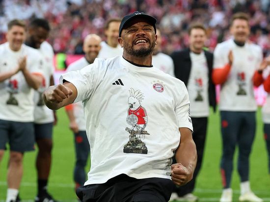 Bayern Munich clinch record-extending 35th German league title with 4-2 win over Stuttgart