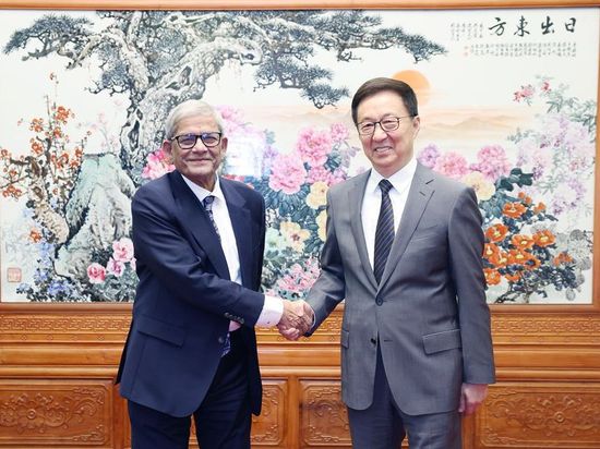 Chinese VP meets secretary-general of Bangladesh Nationalist Party