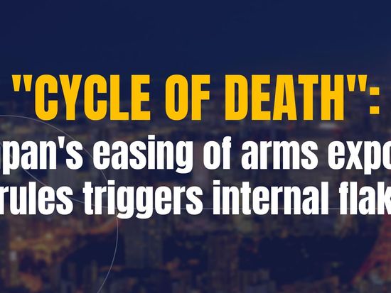 'Cycle of death': Japan's easing of arms export rules triggers internal flak