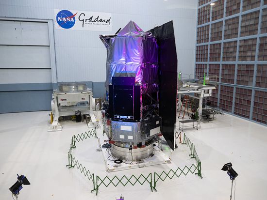 NASA unveils new space telescope to give 'atlas of the universe'