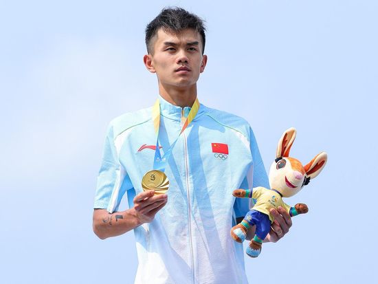 Team China race to opening golds at Asian Beach Games in Sanya