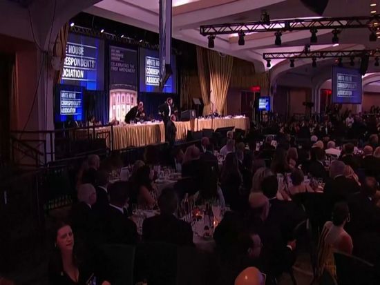 Trump evacuated from White House Correspondents' Dinner after security incident, shooter detained