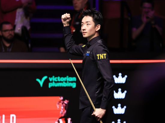 Wu Yize makes World Snooker Championship last 8 for first time