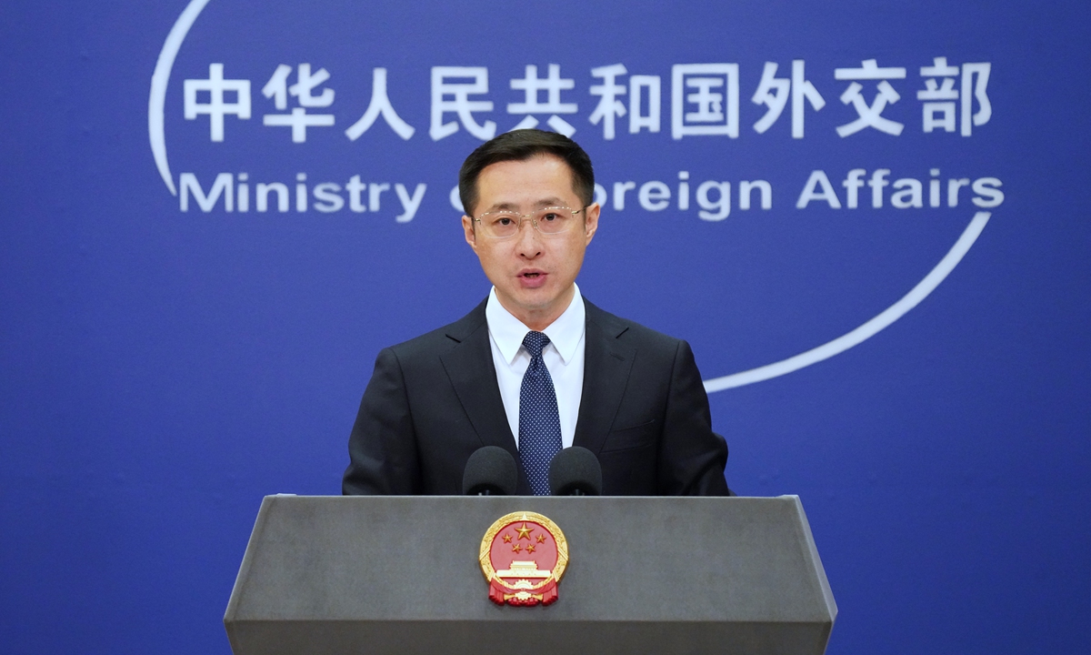 Chinese Foreign Ministry spokesperson Lin Jian