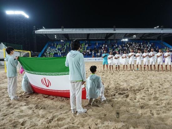 Iran wins men's soccer title at Asian Beach Games