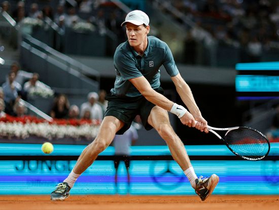 Sinner stops Jodar to book spot in Madrid Open semis