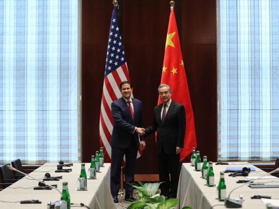 Chinese FM holds phone talks with Rubio