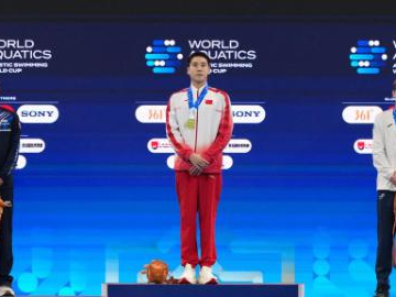 China's Guo wins men's solo free gold at Artistic Swimming World Cup