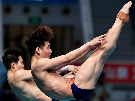 China dominates the Diving World Cup Super final in Beijing