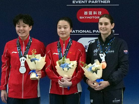 China dominates Diving World Cup Super Final with golden sweep in Beijing