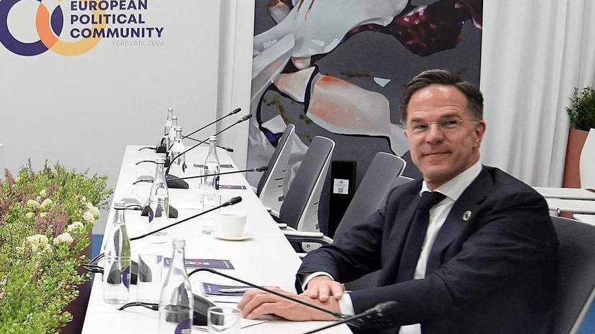 NATO Secretary General Mark Rutte attends the 8th European Political Community (EPC) summit in Yerevan, Armenia, May 4, 2026. /VCG