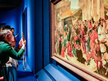 Masterpieces of Italian Renaissance exhibited at National Art Museum of China in Beijing