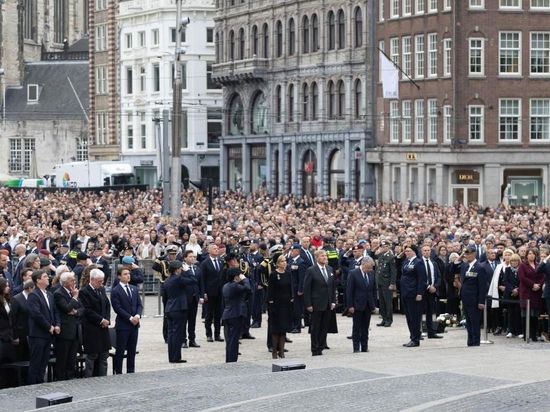 National Remembrance Day marked in Amsterdam, the Netherlands