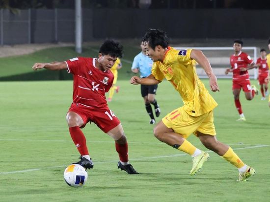 Indonesia snatches late win over China in AFC U17 Asian Cup
