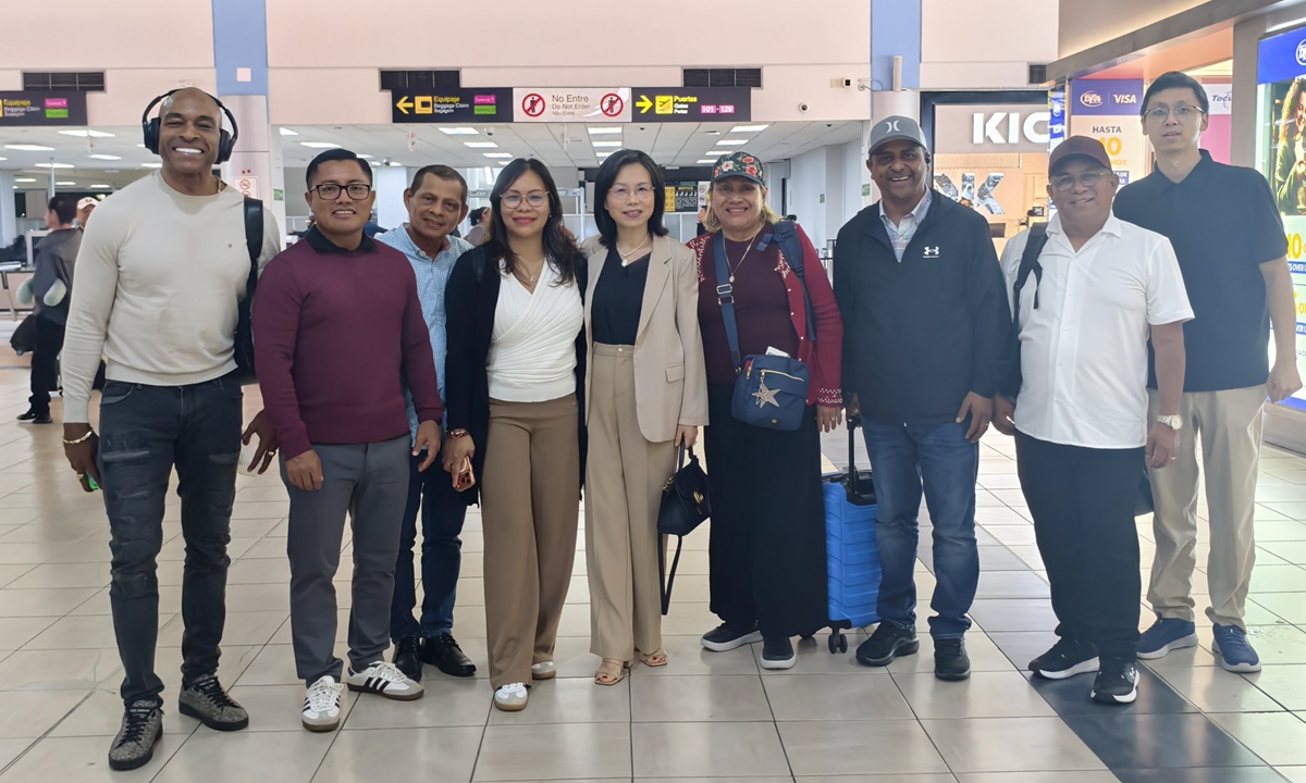 A photo posted by the Chinese Embassy in Panama on May 5, 2026 shows a delegation from the Panama-China Parliamentary Friendship Group of the National Assembly of Panama departed for a visit to China on May 1, 2026. Photo: X account of Chinese Embassy in Panama