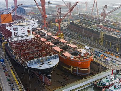 China's three major shipbuilding indicators rank 1st globally in Q1 2026