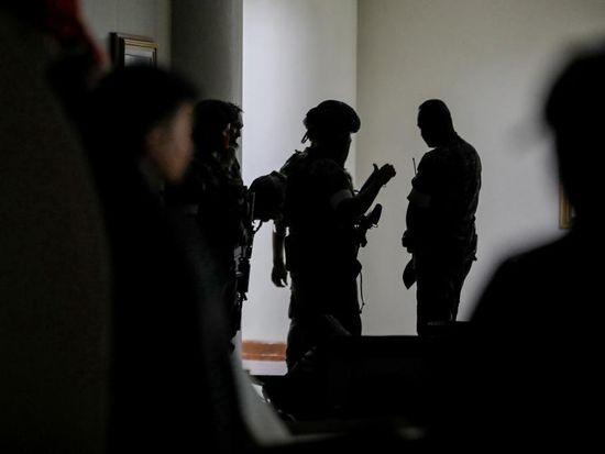 Dela Rosa no longer inside senate premises: Philippine senate president