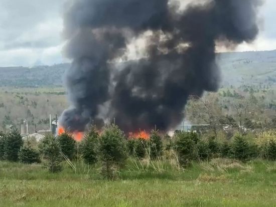Multiple injured in lumber mill fire in US state of Maine