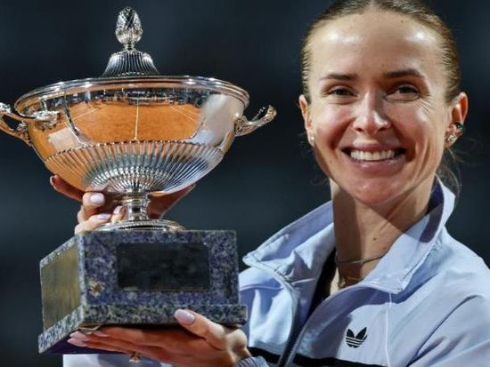 Svitolina beats Gauff to win third Italian Open title