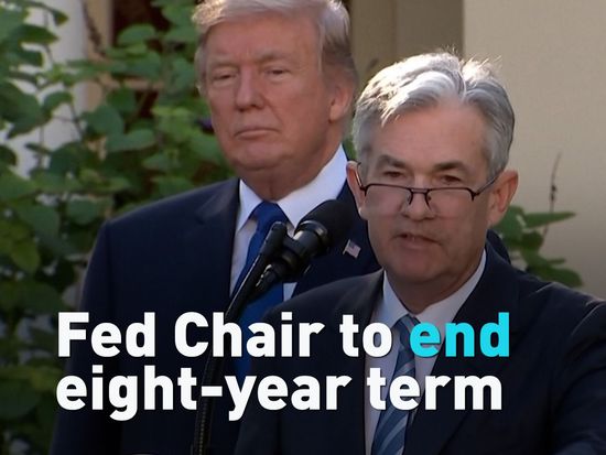 US Federal Reserve Chair to end eight-year term