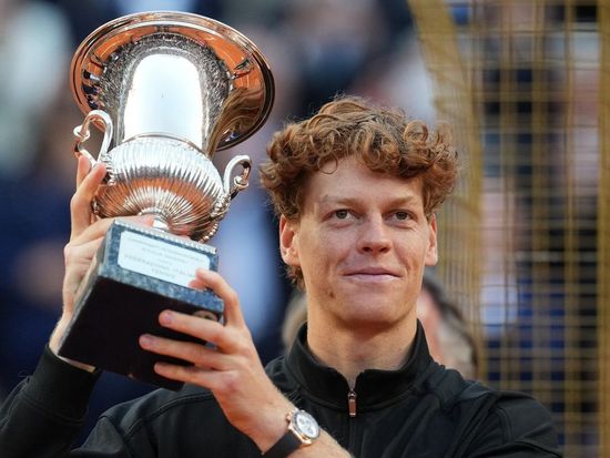 Sinner wins Italian Open to complete Career Golden Masters