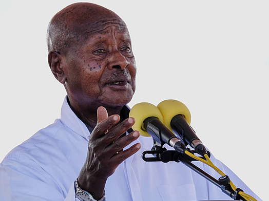 Uganda's president signs law aimed at curbing foreign influence