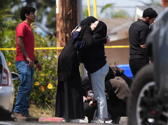 San Diego mosque shooters met online and left writings expressing hate, FBI says