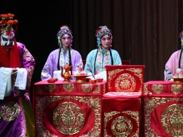 Artists perform Peking opera to mark 'China-Brazil Cultural Year; in Brasilia