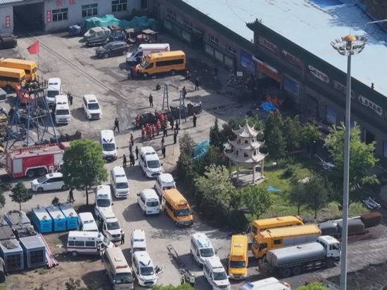 North China coal mine explosion leaves 82 dead, 2 missing