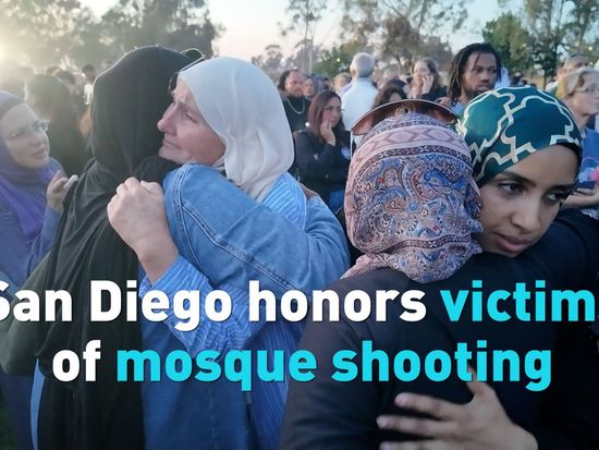 San Diego honors victims of mosque shooting