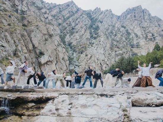 Ancient rock art comes alive through youthful dance