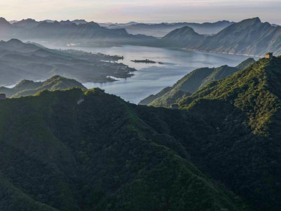 Scenery of Great Wall in north China's Hebei