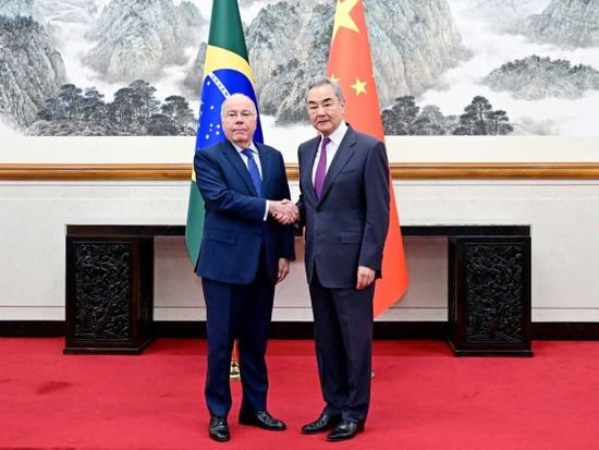 China ready to work with Brazil to further expand overall China-Latin America cooperation: Chinese FM