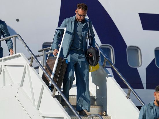 Brazil's World Cup squad lands in the US amid hope and uncertainty