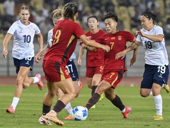 China women's national team loses to Russia 2-1 in friendly