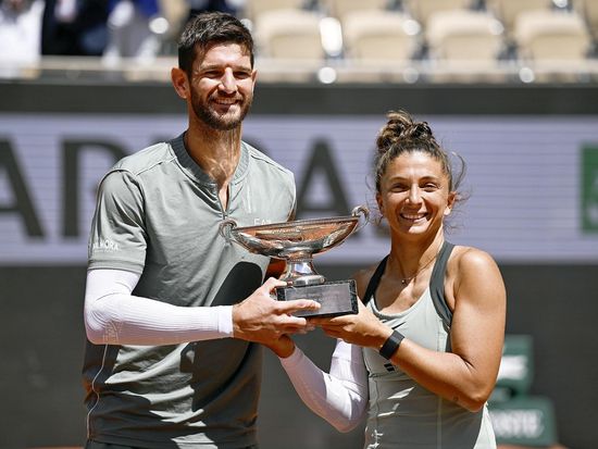 Errani, Vavassori successfully defend French Open mixed doubles crown