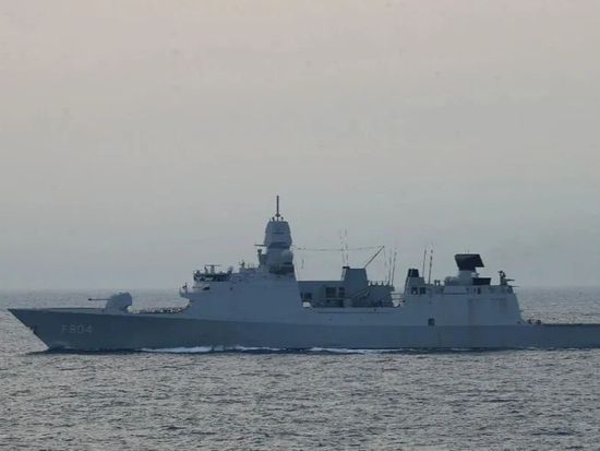 Chinese military responds to Dutch frigate's transit through Taiwan Strait