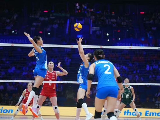 China rallies past Poland for third straight win at women's VNL