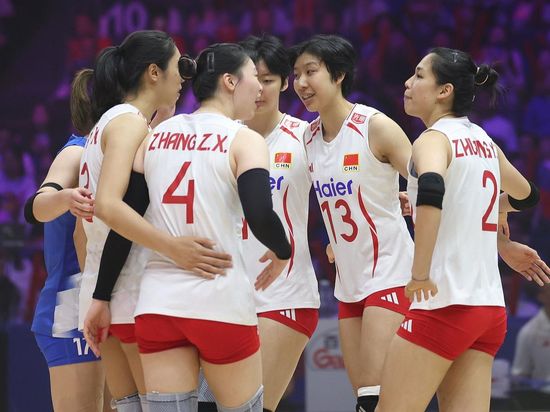 China beats Serbia for second win in Women's Volleyball Nations League