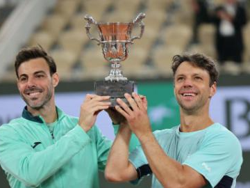 French Open: men's doubles final