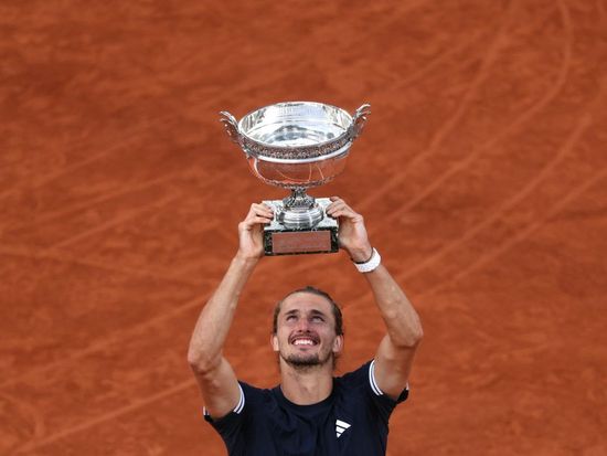 Zverev outlasts Cobolli at French Open to claim maiden Grand Slam title