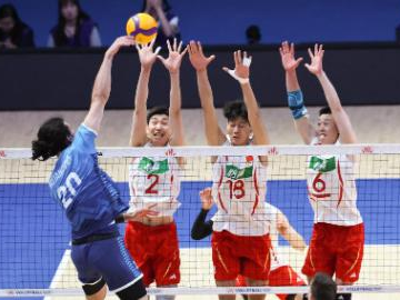 2026 Volleyball Nations League men's pool 3 match: China vs. Slovenia