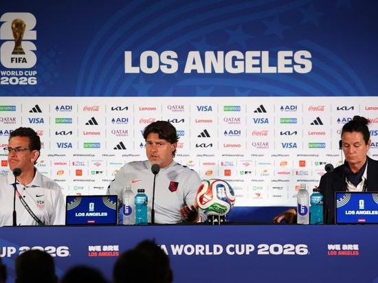 FIFA World Cup: Press conference ahead of group stage match between U.S. and Paraguay
