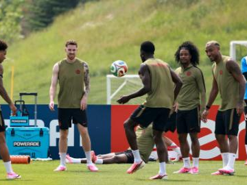 FIFA World Cup: Players of Canada attend training session ahead of group match against Bosnia and Herzegovina