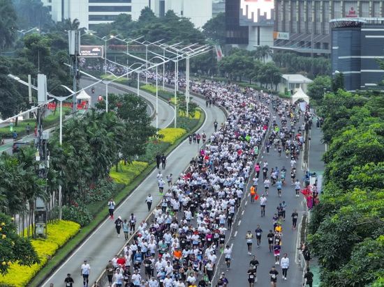 In pics: Jakarta International Marathon 2026