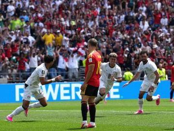 Belgium held by Egypt in World Cup Group G