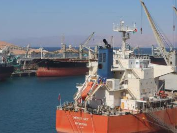 In pics: port of Aqaba in Jordan
