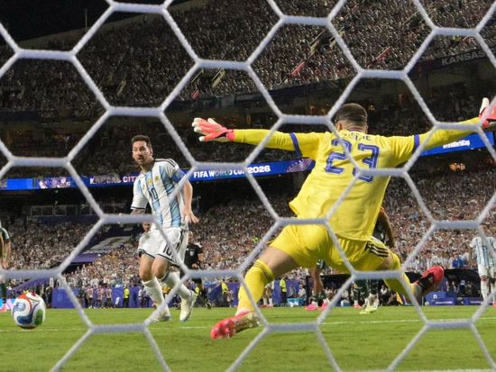 Messi ties World Cup scoring record with hat-trick