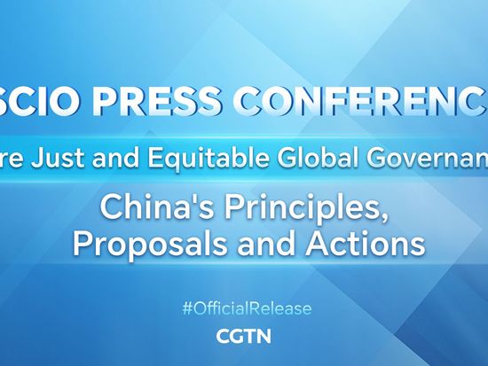 Live: China releases white paper on global governance